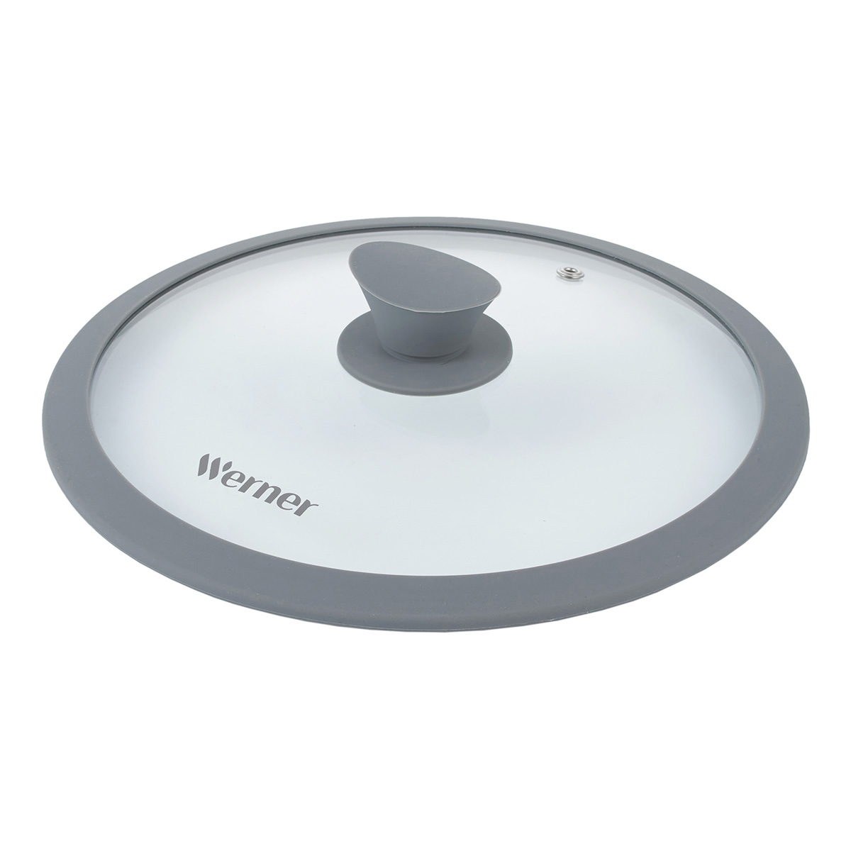 Крышка стеклянная Werner Grigio 51224 24 см фото