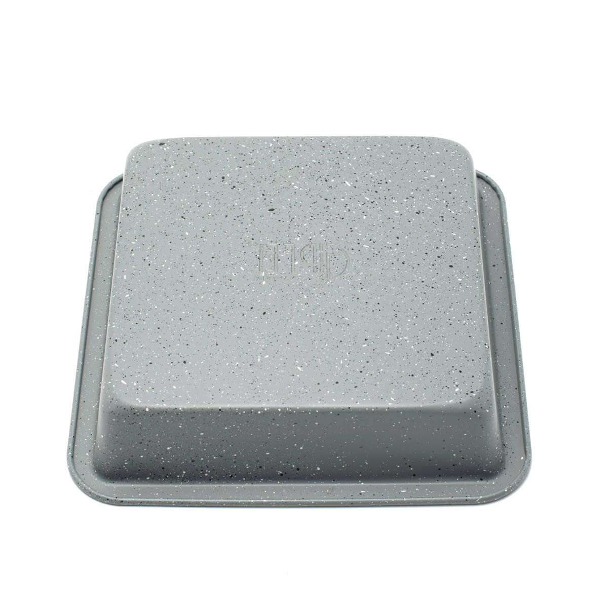 картинка 1874 GIPFEL Форма для выпечки MARBLE 22,5x22,5x4,5см квадратная с антипригарным мраморным покрытием. Материал: Углеродистая сталь от магазина Gipfel