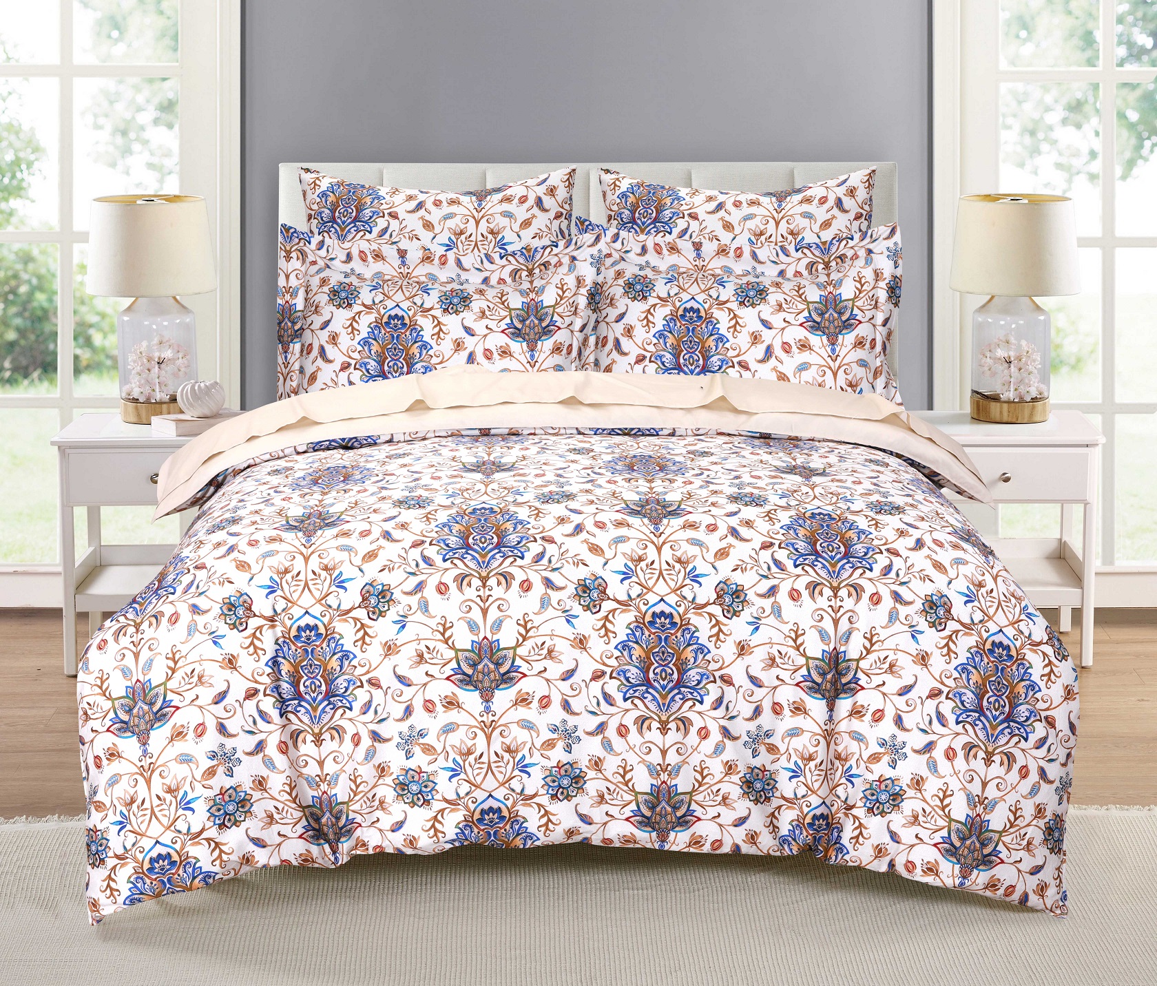 Комплект постельного белья двуспальный евро Gipfel Marico 41806 фото