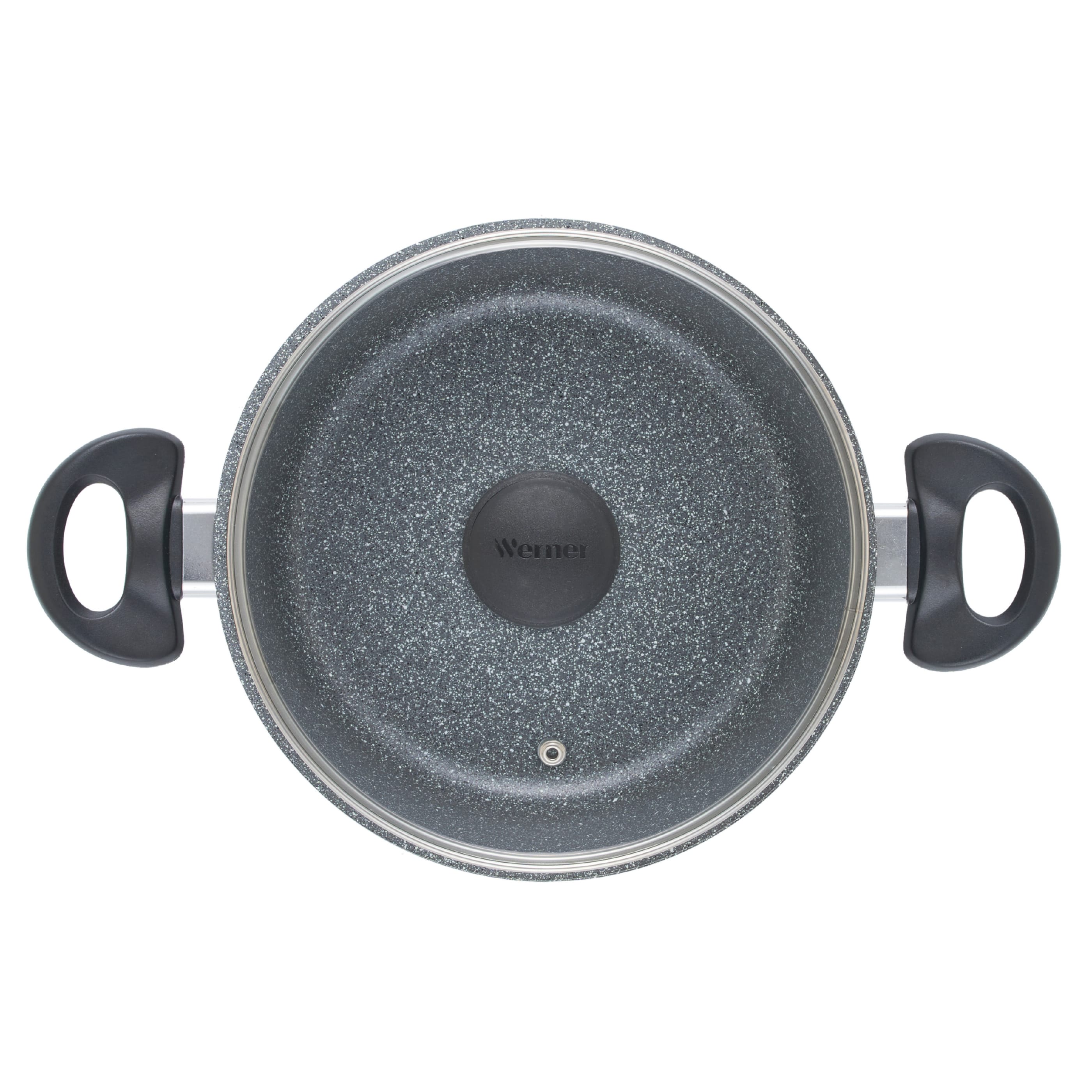 Алюминиевая кастрюля Werner Letizia 51678 22 см/3,3 л фото