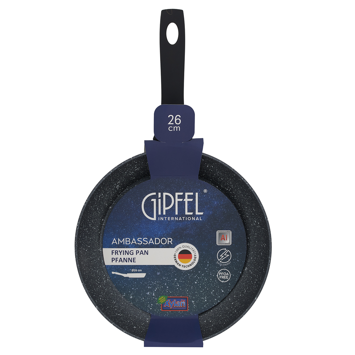 Алюминиевая сковорода Gipfel Ambassador 52784 26 см фото