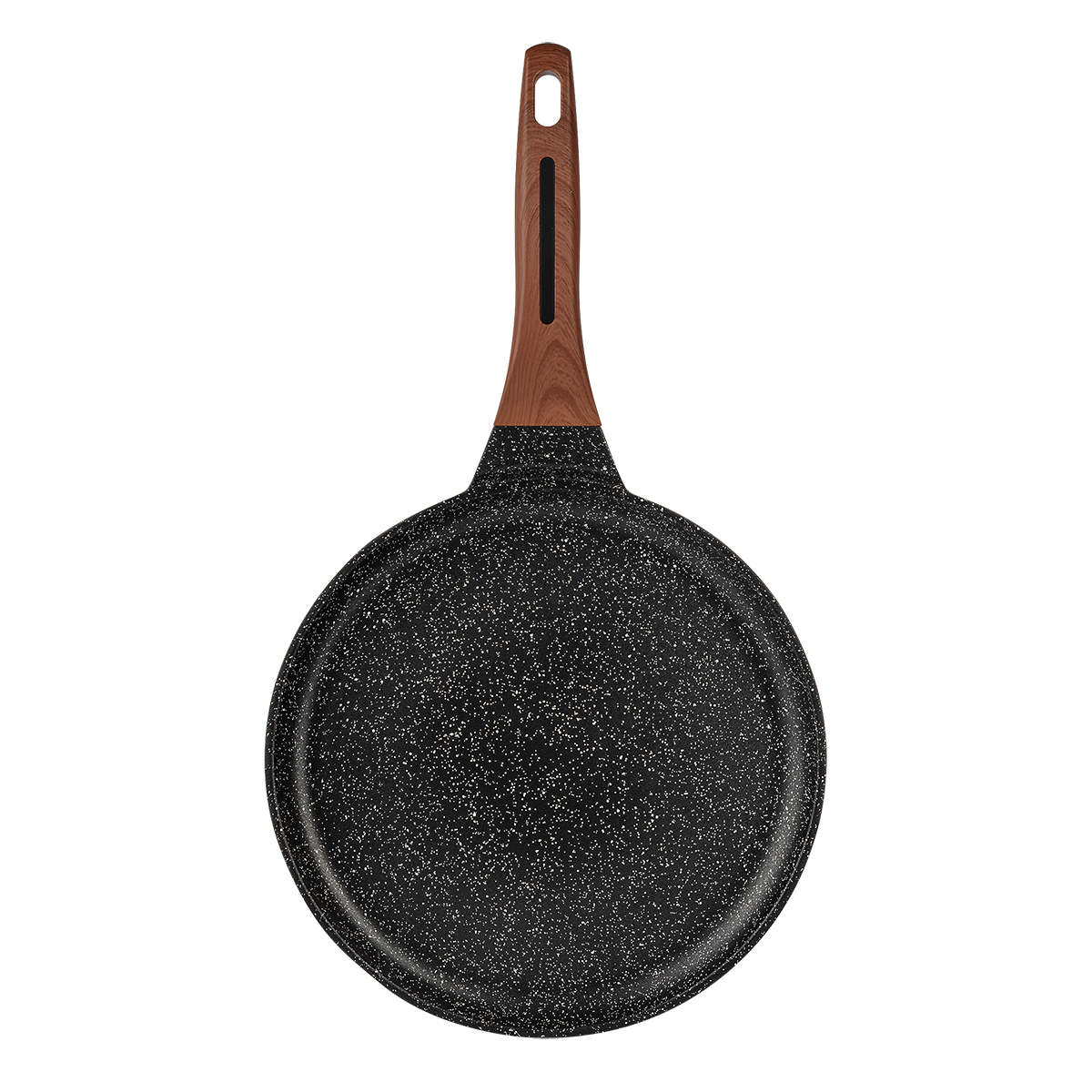 Сковорода TESSANO 24х1,8см с индукционным дном, с двуслойным антипригарным покрытием, с бакелитовой ручкой с покрытием Soft Touch. Материал: пресованный алюминий. Толщина: 2,5мм от магазина Gipfel 2348 WERNER