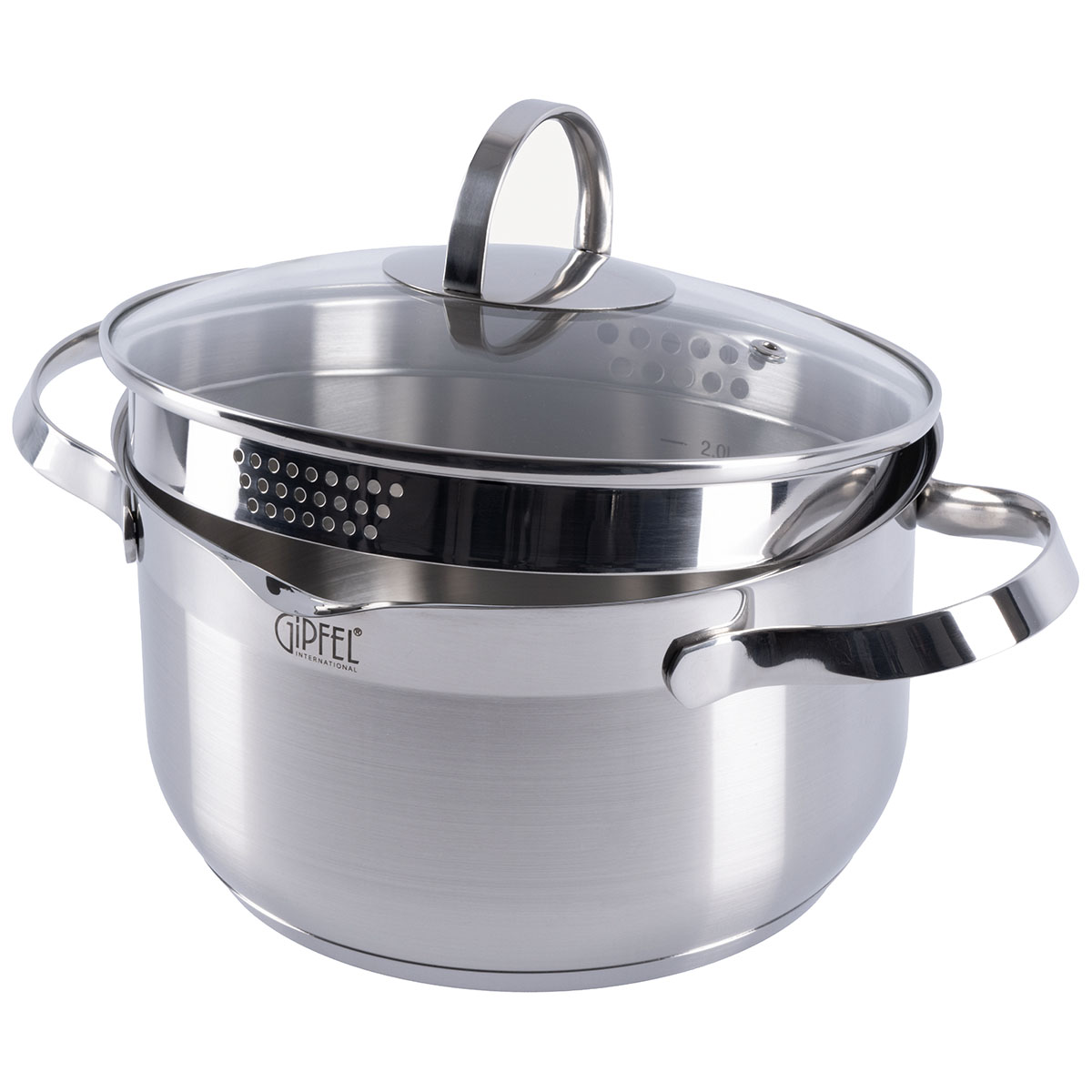 Кастрюля из нержавеющей стали Gipfel Benita 2271 20 см/3,2 л фото