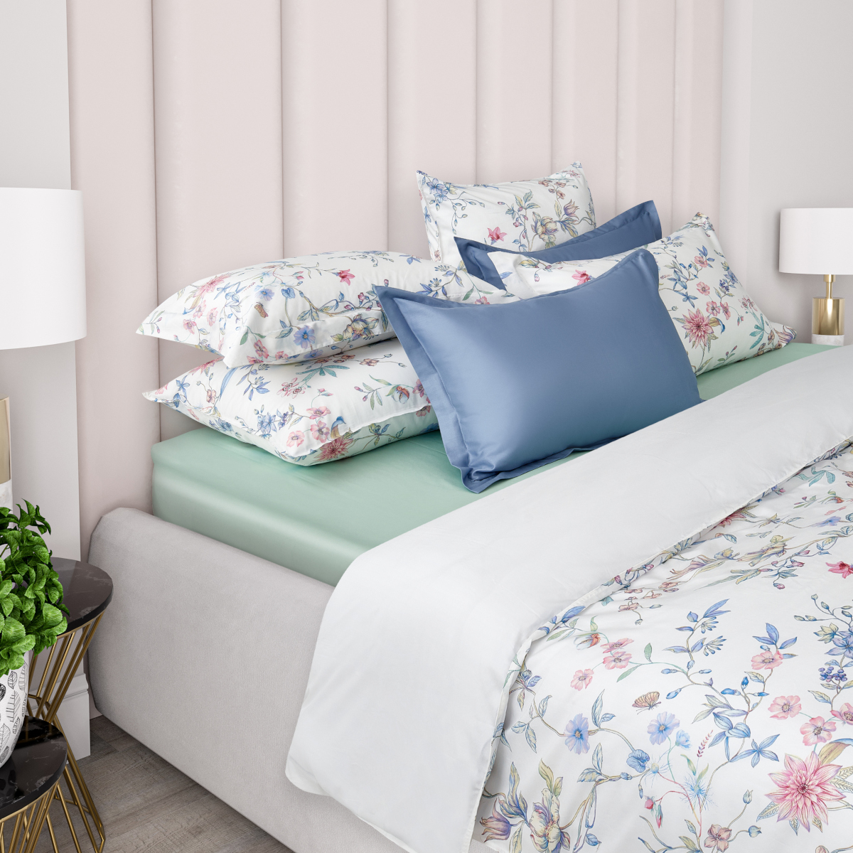 Комплект постельного белья полуторный Gipfel Felicia 42729 фото