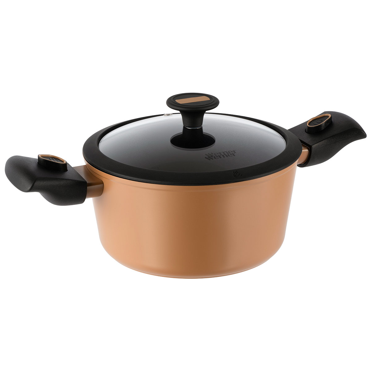 Алюминиевая кастрюля Werner Tivoli 52000 20 см/2,6 л фото