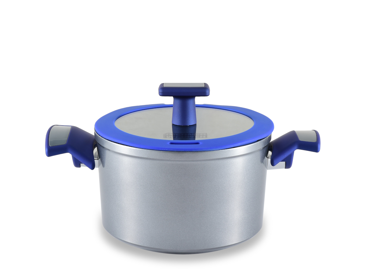 Кастрюля из кованого алюминия Werner Soffy 0630 24 см/5,5 л фото