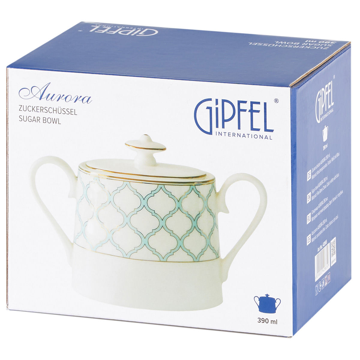Сахарница Gipfel Aurora 42865 390 мл фото