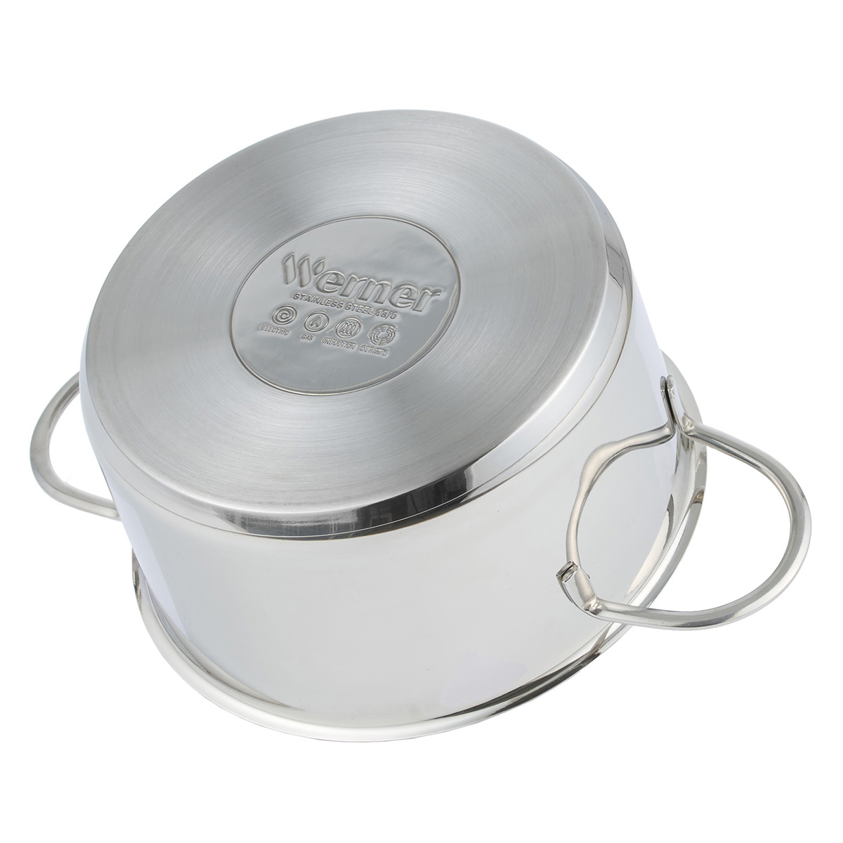 Кастрюля из нержавеющей стали Werner Como 50169 18 см/2,4 л фото