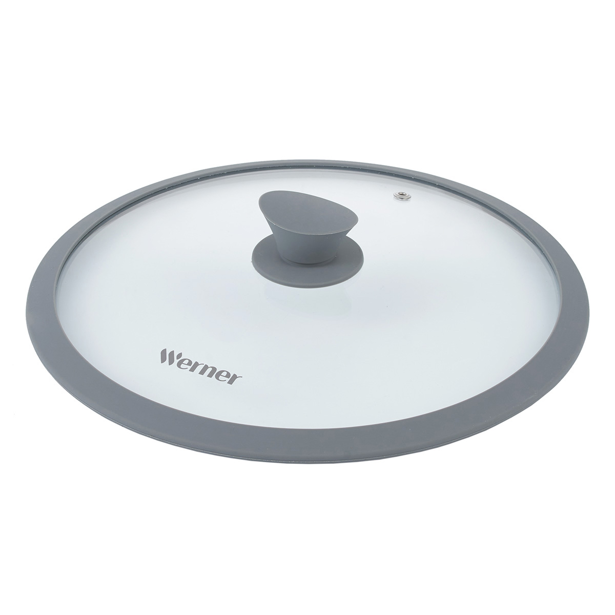 Крышка стеклянная Werner Grigio 51226 28 см фото