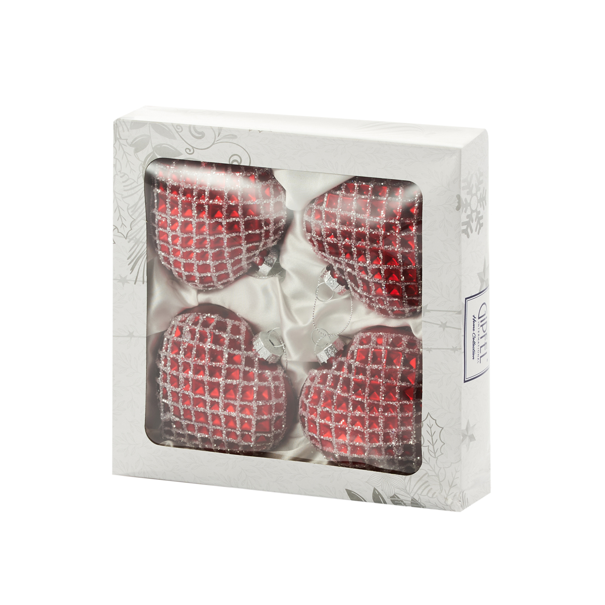 Набор игрушек Gipfel Christmas Hearts 41464 фото