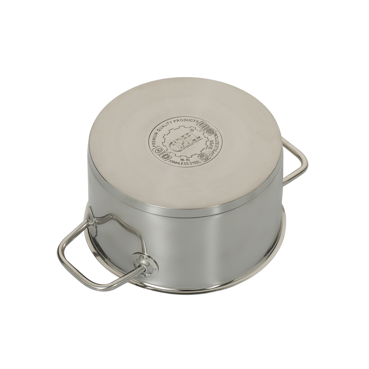 Кастрюля из нержавеющей стали Gipfel Capella 2698 20 см/3,1 л фото