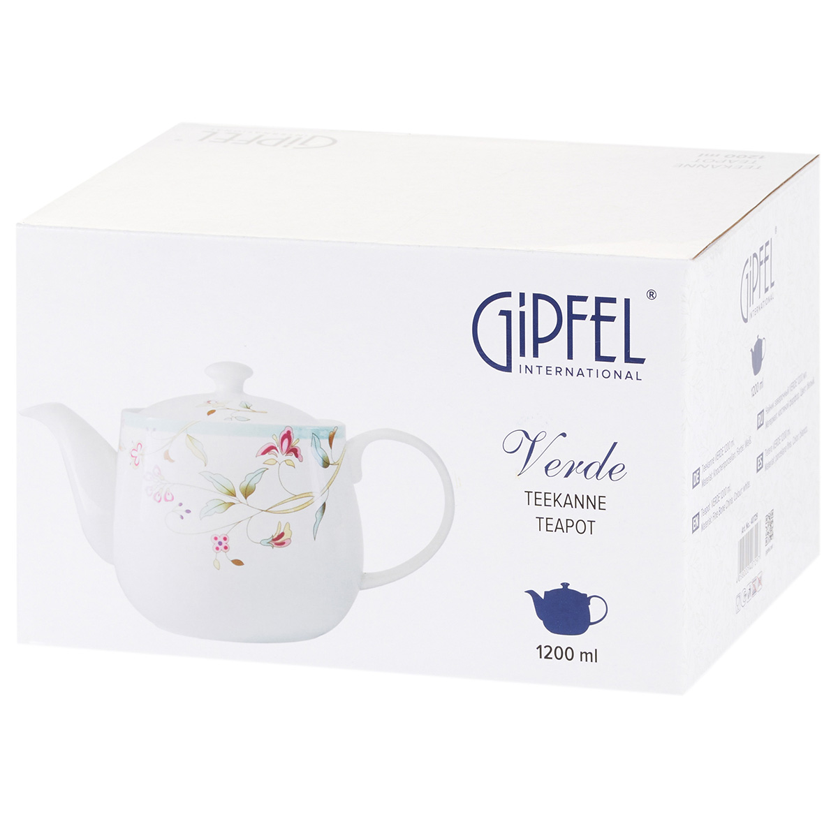 Чайник заварочный Gipfel Verde 40729 1,2 л фото