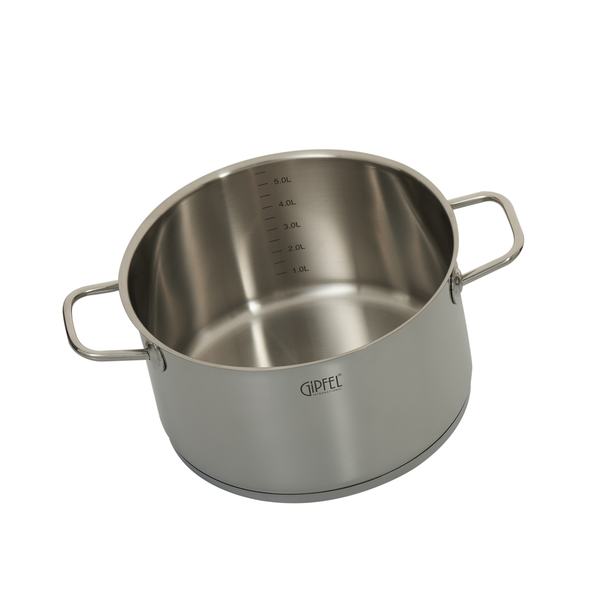 Кастрюля из нержавеющей стали Gipfel Capella 2699 24 см/5,6 л фото