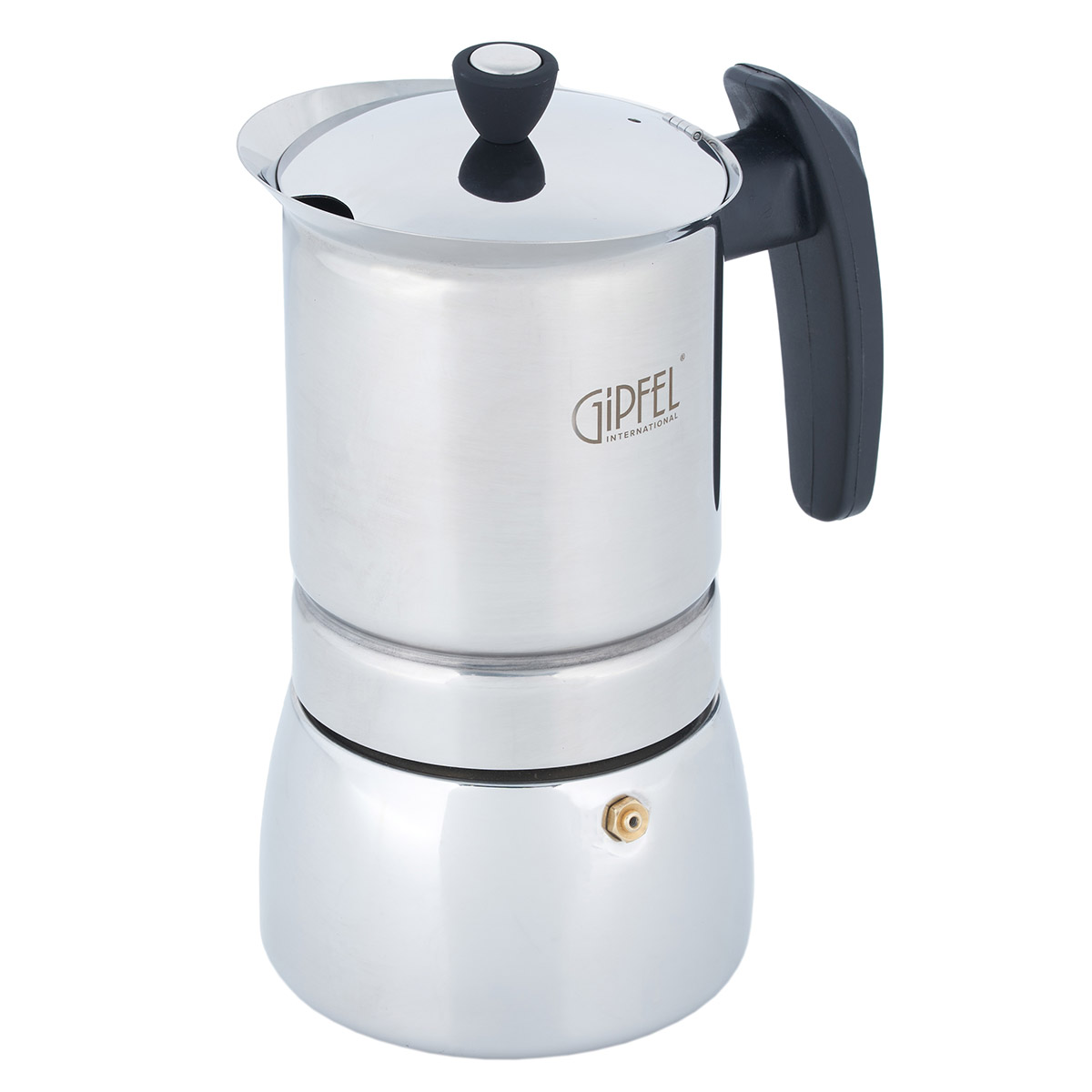 картинка 5330 GIPFEL Гейзерная кофеварка VALS 16,0х23,0см/450мл на 9 чашек от магазина Gipfel