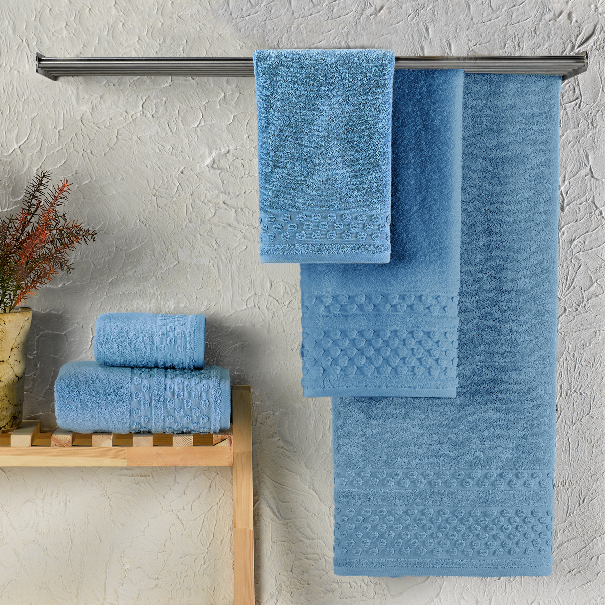 Полотенце махровое Gipfel Alistero 42615 70x140 см фото