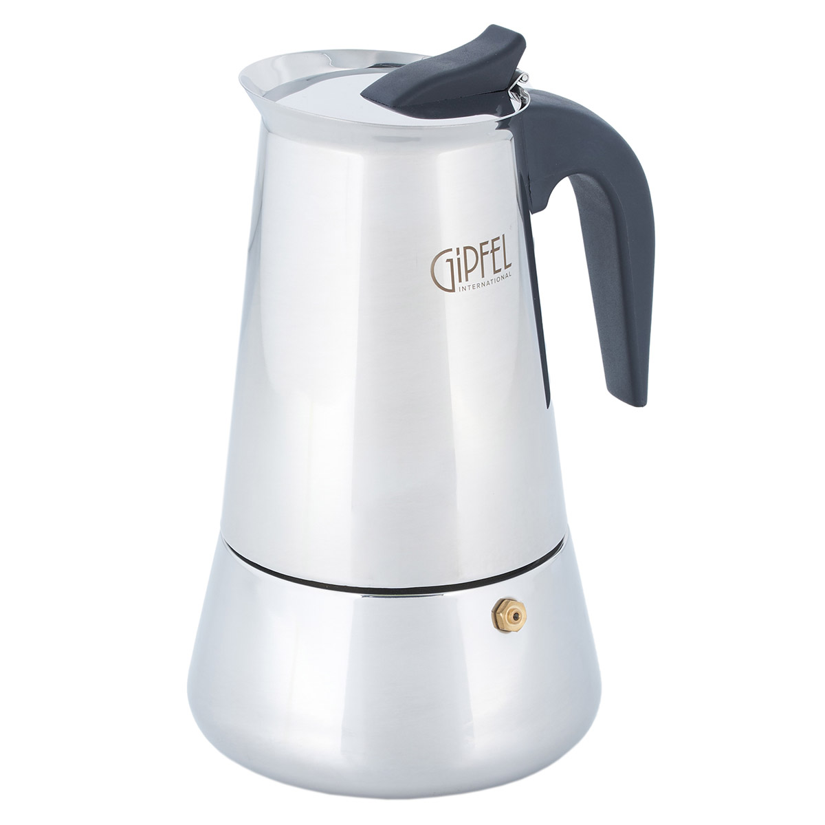 картинка 5327 GIPFEL Гейзерная кофеварка IRIS 14,8х21,5см/450мл на 9 чашек от магазина Gipfel