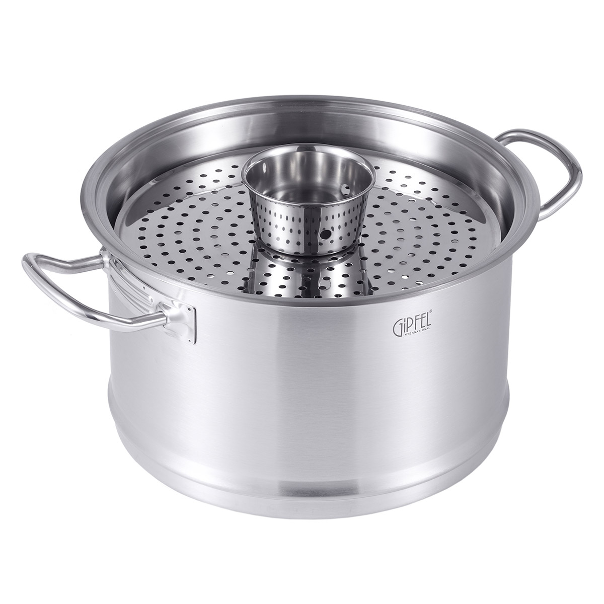 картинка 1321 Пароварка для приготовления мантов 9.2 л от магазина Gipfel