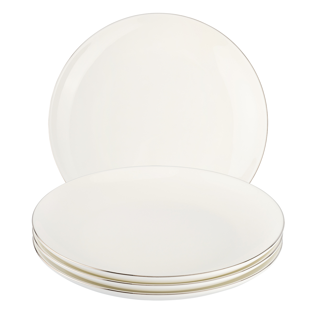 Набор тарелок закусочных Gipfel Platinum 51535 4 предмета фото