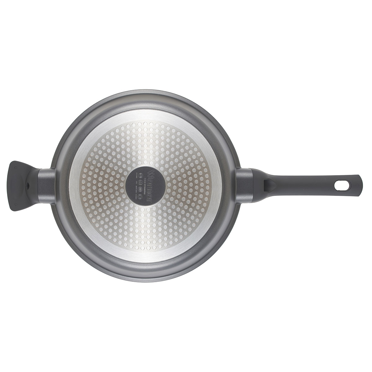 Алюминиевая сковорода Werner Nero 52088 28 см фото