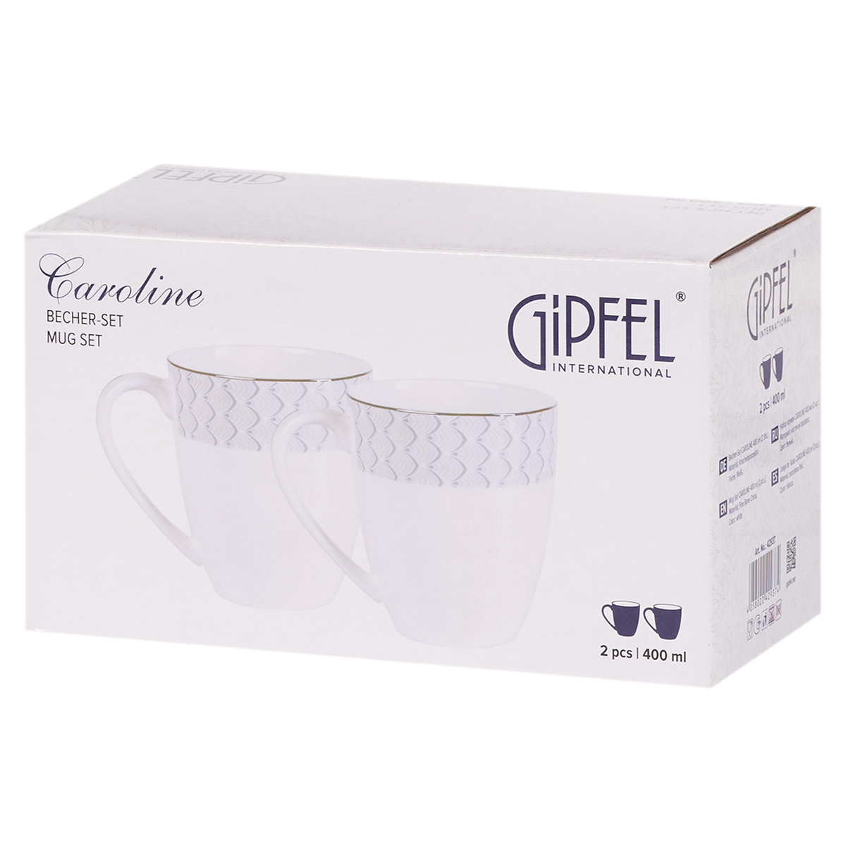 Набор кружек Gipfel Caroline 42937 400 мл 2 предмета фото