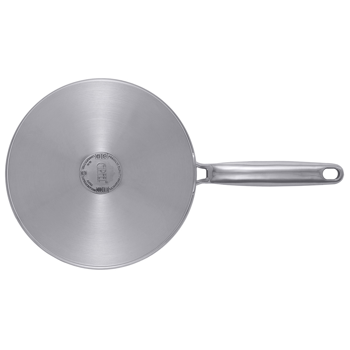 Сковорода-сотейник из нержавеющей стали Gipfel Prestige 1221 26 см/3,7 л фото