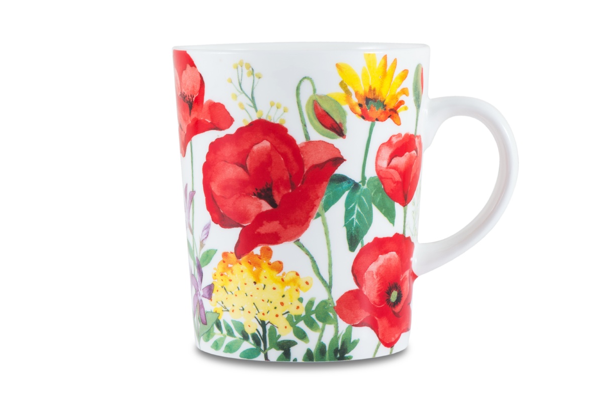 Фарфоровая кружка Gipfel Fiori 3939 0,33 л фото