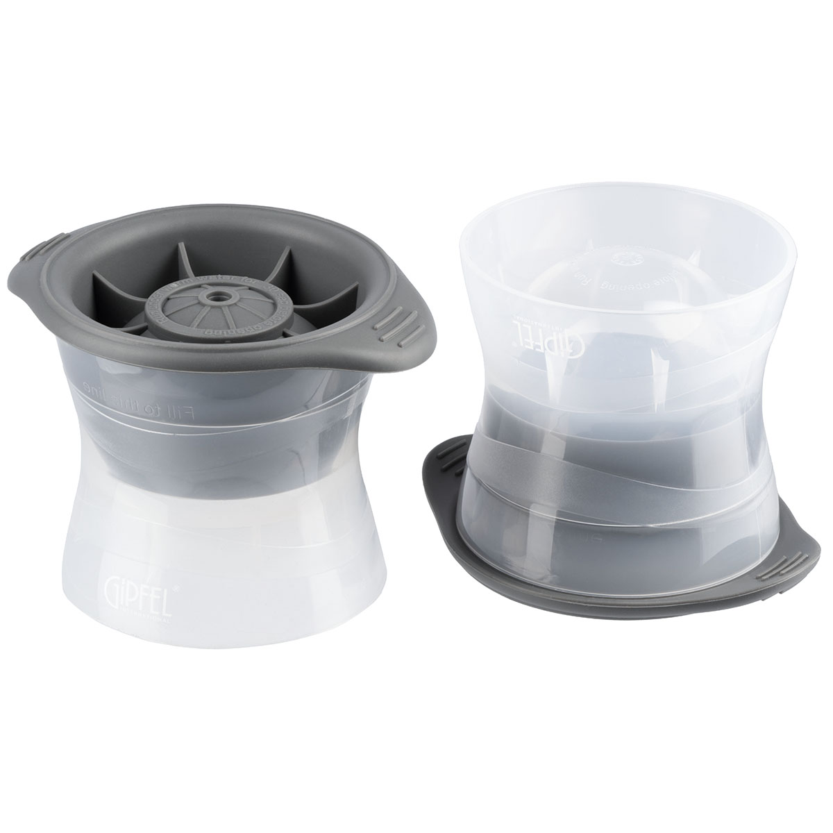 картинка 2116 GIPFEL Форма для льда 18*11. Материал: силикон. Цвет: зеленый, фиолетовый, розовый от магазина Gipfel