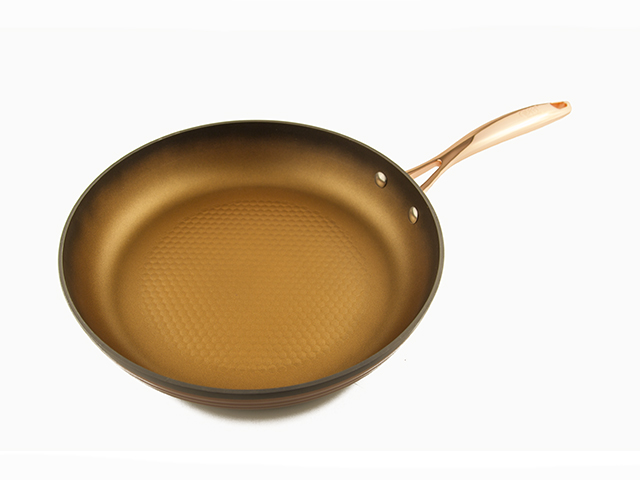 Алюминиевая сковорода Gipfel Versal Gold 2718 28 см фото