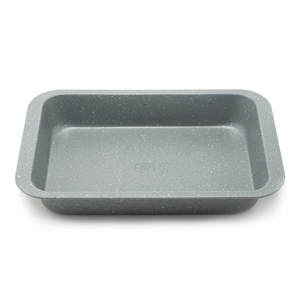 картинка 1871 GIPFEL Форма для выпечки MARBLE 36,5x24,5x6,0см прямоугольная с антипригарным мраморным покрытием. Материал: Углеродистая сталь от магазина Gipfel