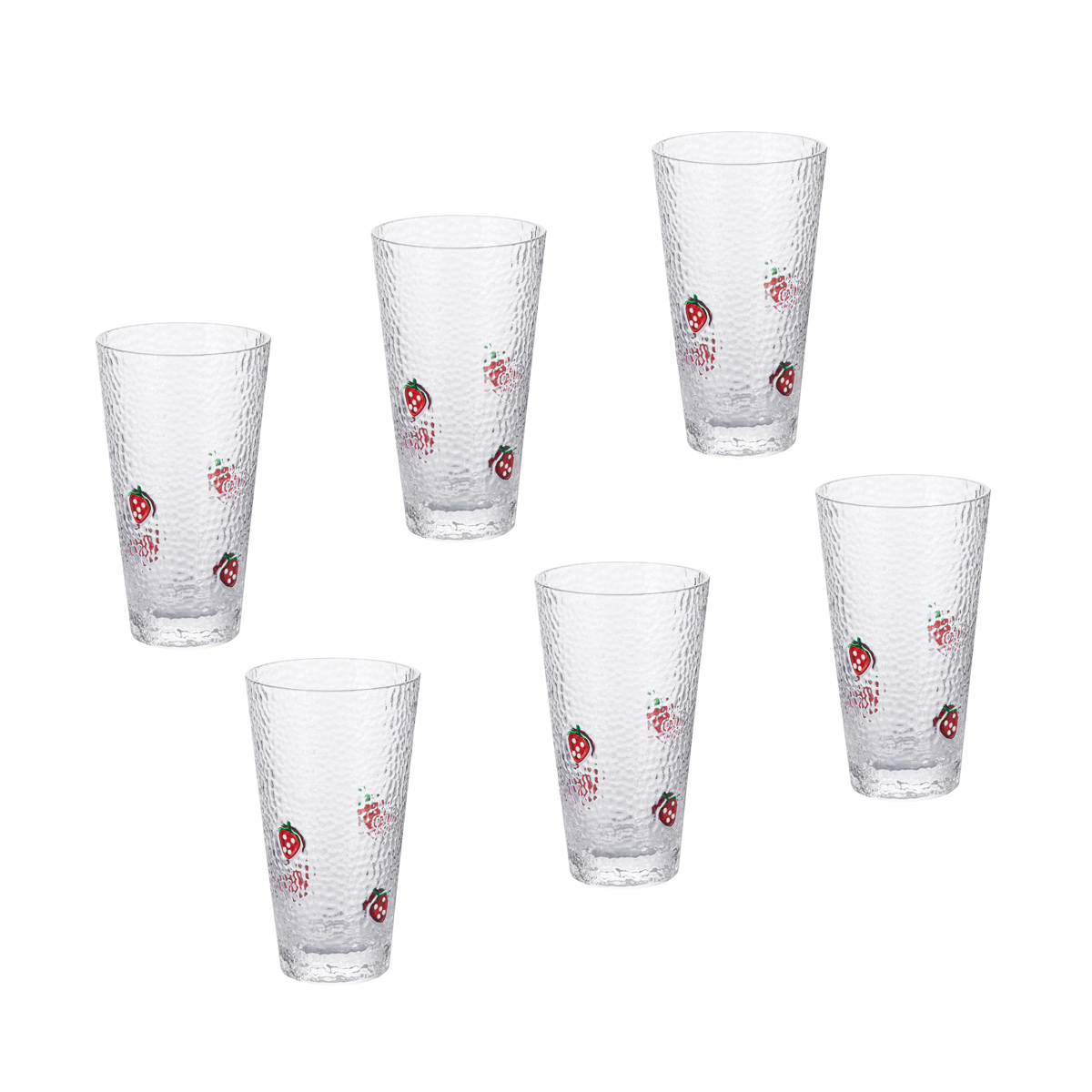 Набор стаканов Werner Fragole 50364 400 мл 6 предметов фото