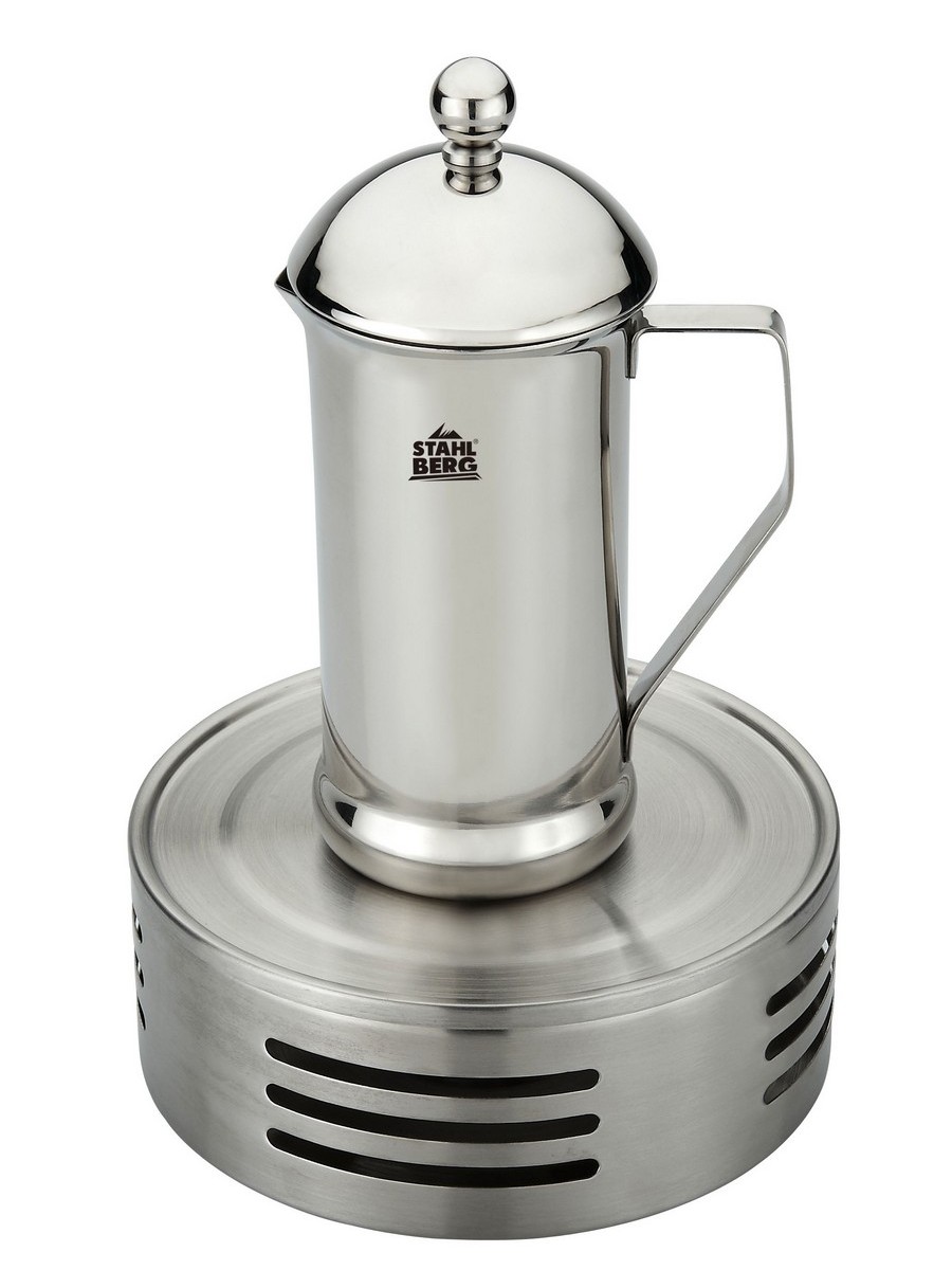 картинка 7116-S STAHLBERG Кофейник с поршнем 350мл (нерж. сталь) от магазина Gipfel