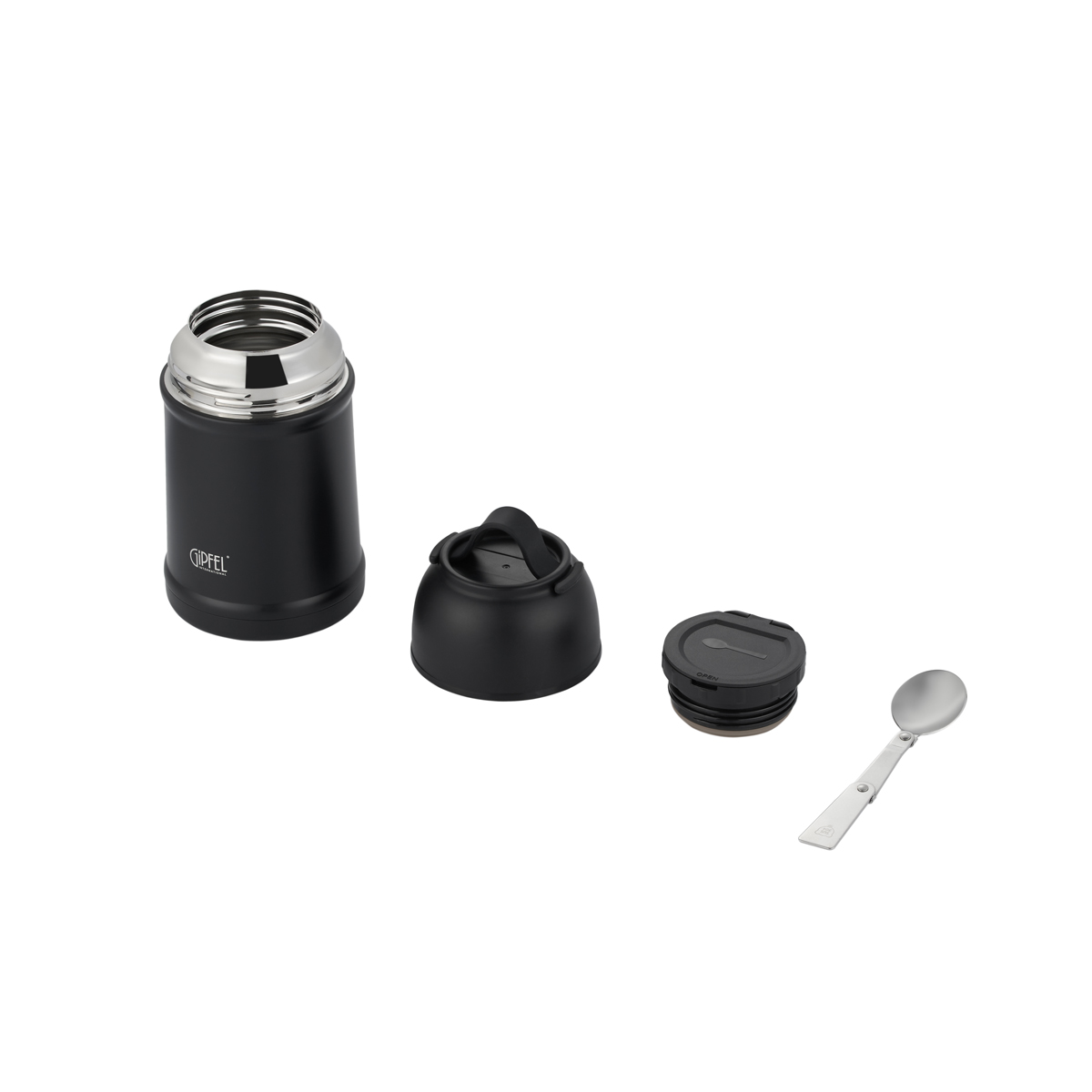 Термос вакуумный для еды Gipfel Berlin 50935 670 мл фото