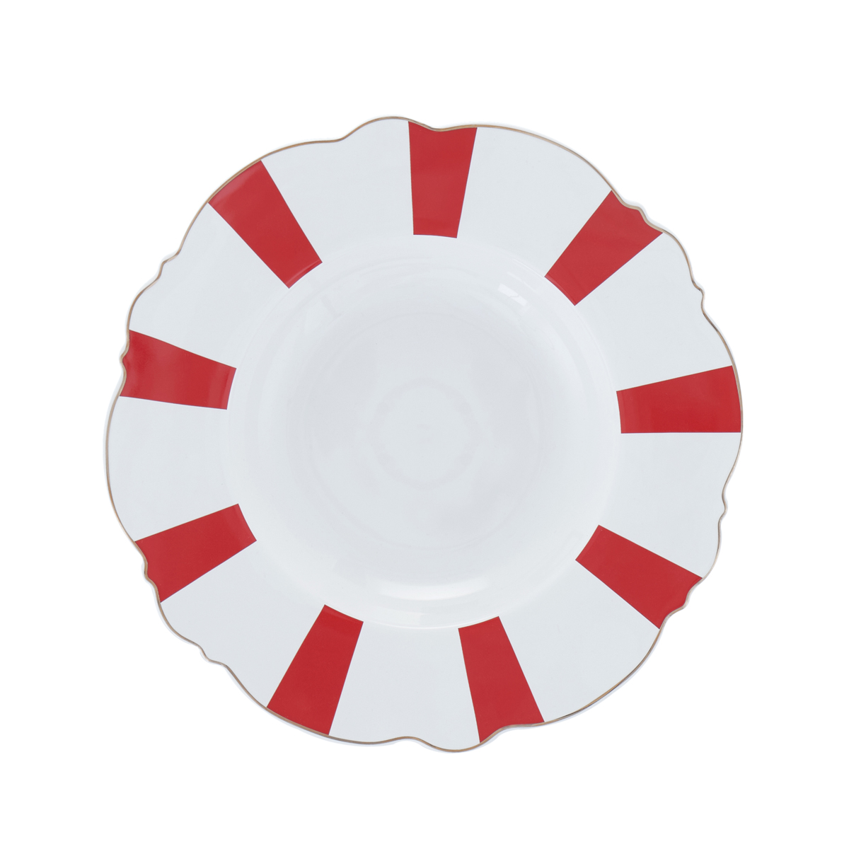 картинка 3872 GIPFEL Сервиз столовый MODERN на 6 персон, 18 предметов (6 обеденных тарелок 31см, 6 закусочных тарелок 28см, 6 суповых тарелок 23см). Материал: костяной фарфор от магазина Gipfel