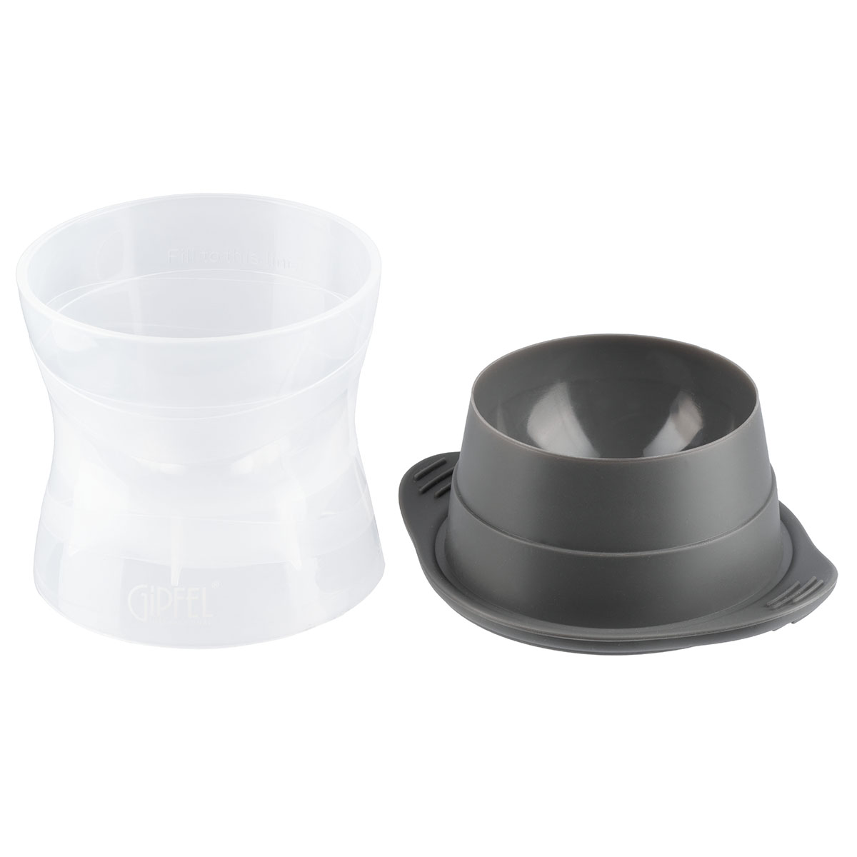 картинка 2116 GIPFEL Форма для льда 18*11. Материал: силикон. Цвет: зеленый, фиолетовый, розовый от магазина Gipfel