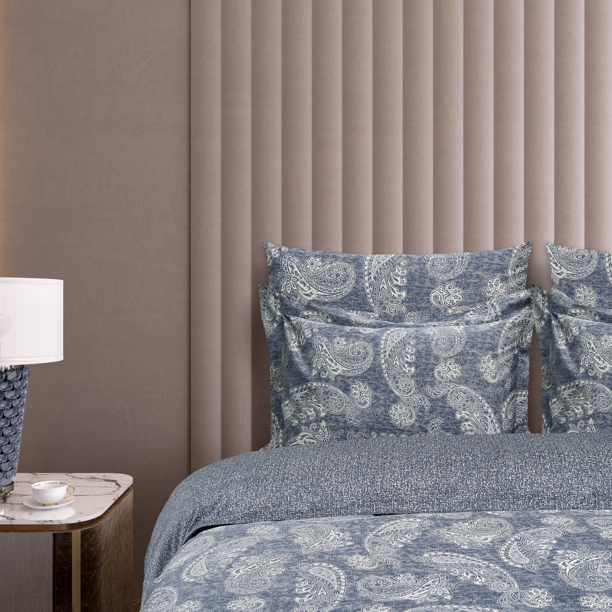 Комплект постельного белья двуспальный кинг сайз Gipfel Ethereal 42740 фото