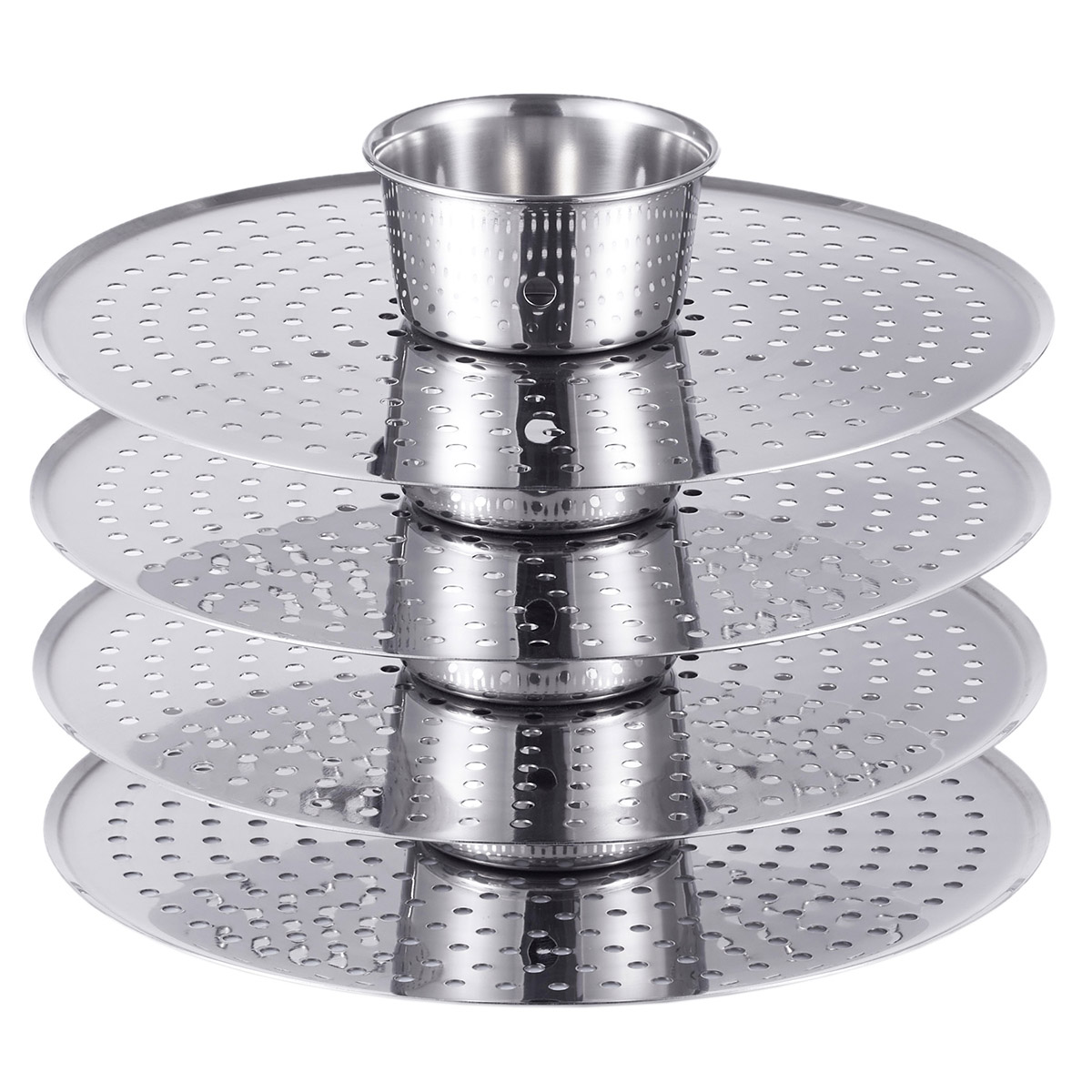 картинка 1321 Пароварка для приготовления мантов 9.2 л от магазина Gipfel