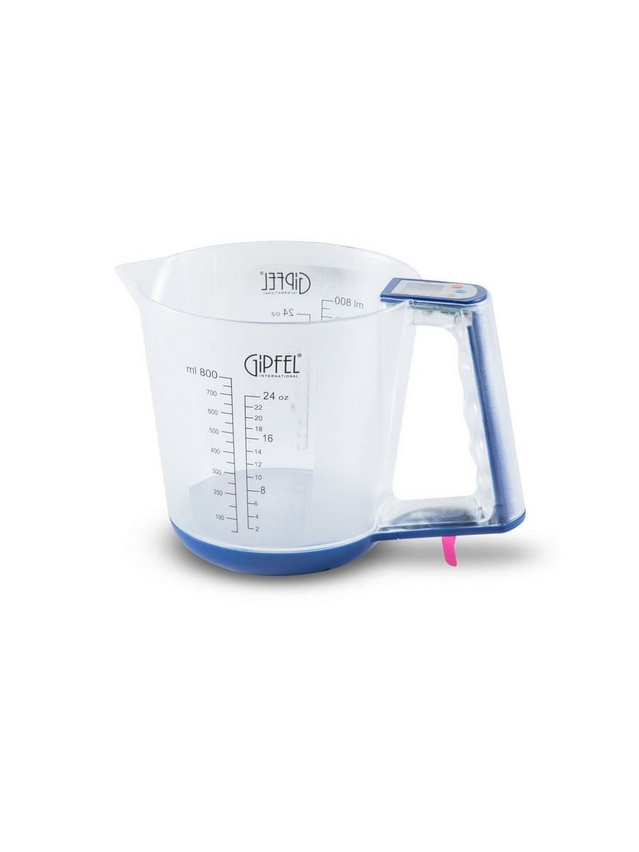 картинка 5378 GIPFEL Мерная кружка электронная с дисплеем 0.8 л от магазина Gipfel