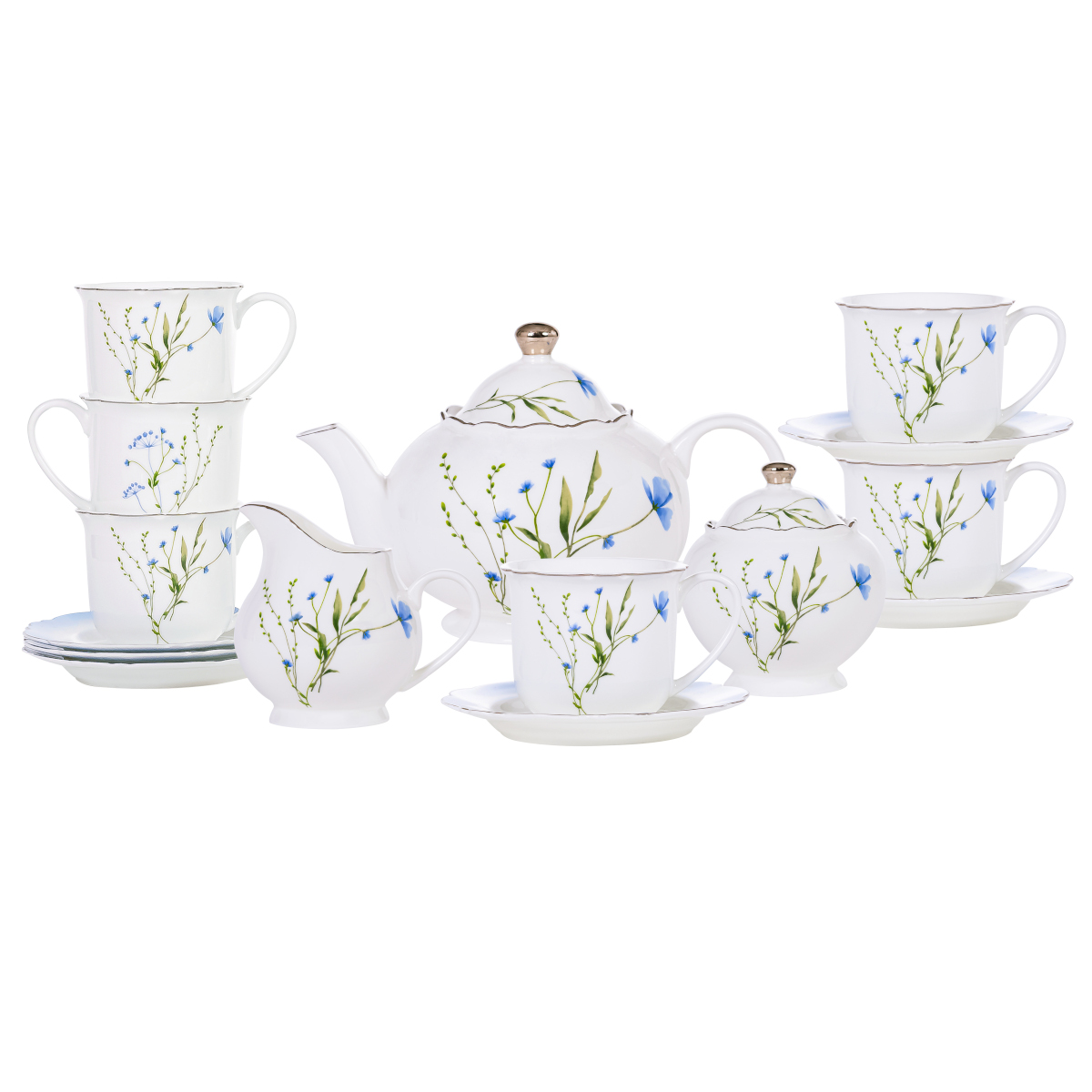 Сервиз чайный Gipfel Selin 43236 15 предметов фото