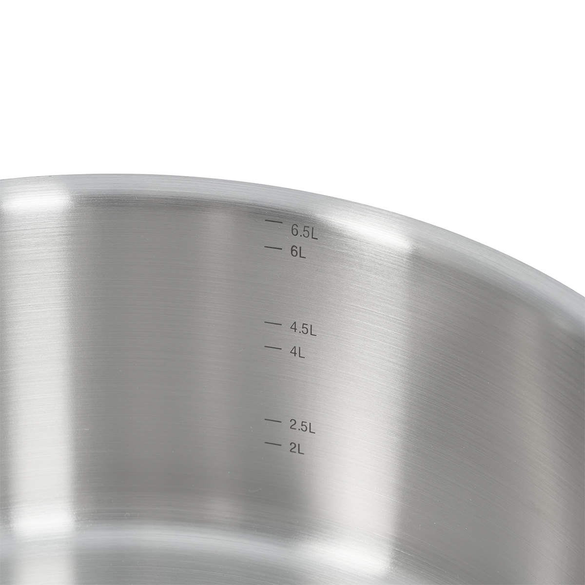 Кастрюля из нержавеющей стали Gipfel Horeca Pro 50718 28 см/6,5 л №5