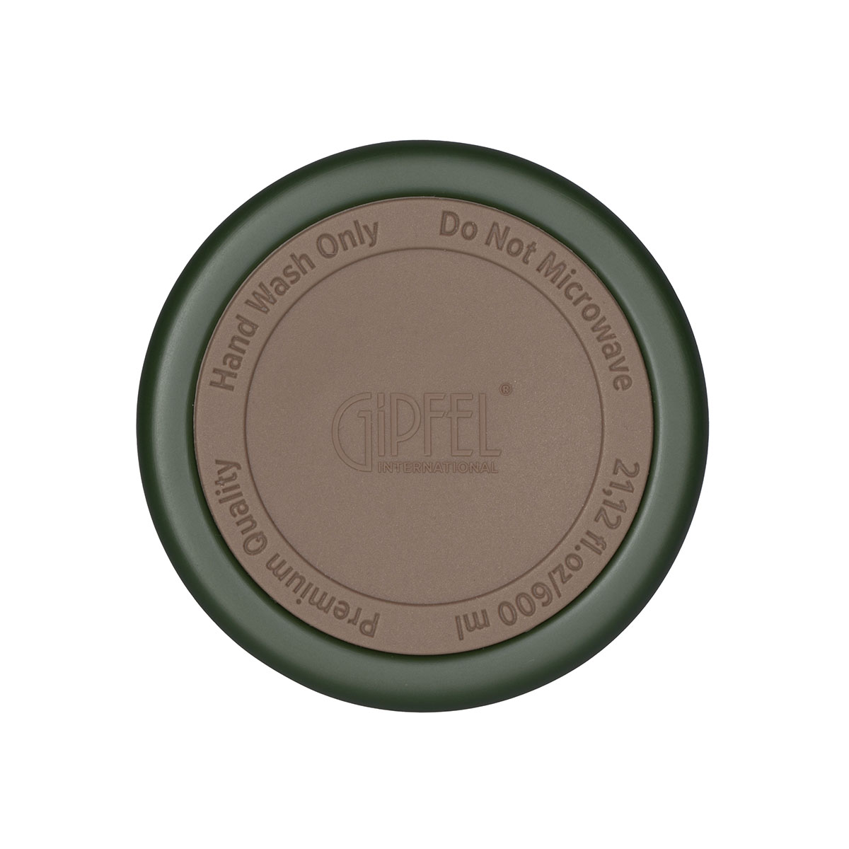 картинка 8181 GIPFEL Бутылка для воды Recycle 500 мл. Материал: боросиликатное стекло, сиилкон. Материал крышки: нержавеющая сталь 18/10, пластик, силикон. Цвет: оранжевый. от магазина Gipfel