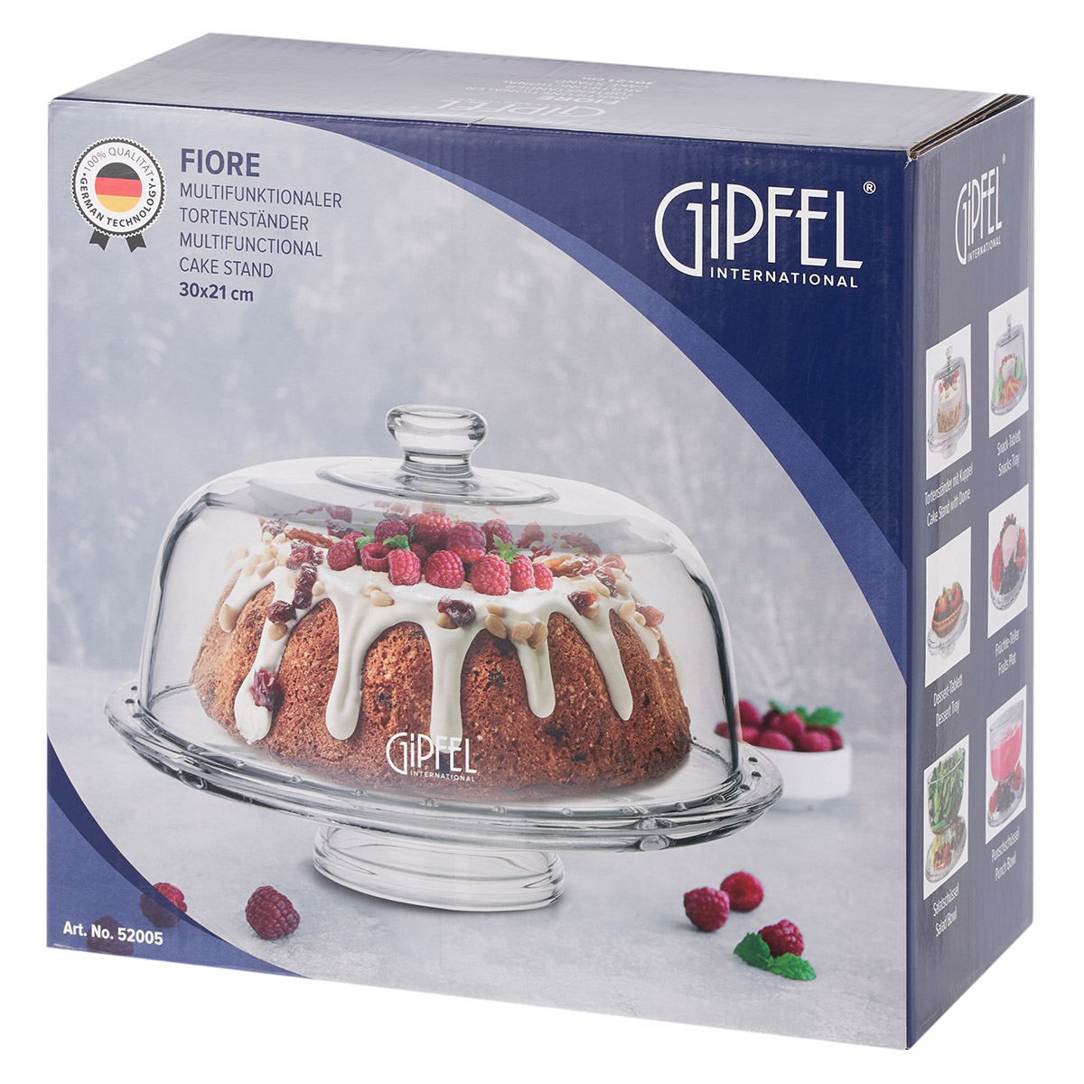 Подставка для торта Gipfel Fiore 52005 30x21 см фото
