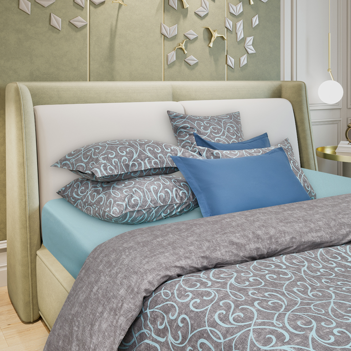 Комплект постельного белья двуспальный евро Gipfel Amalia 42677 фото