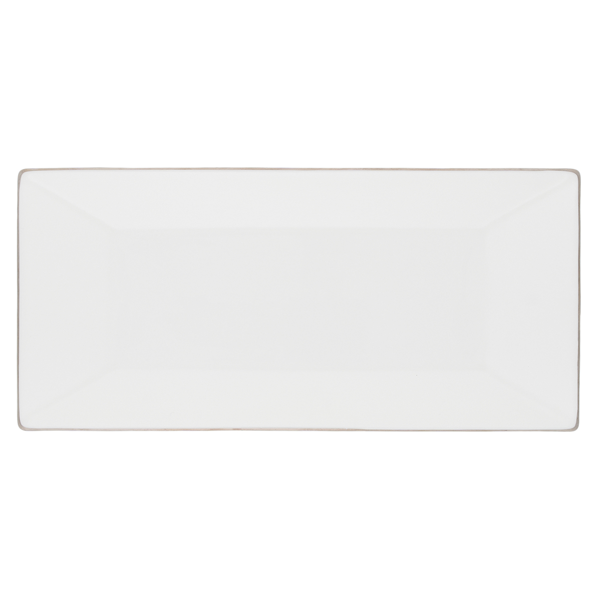 Блюдо сервировочное прямоугольное Gipfel Platinum 52359 26х12 см фото