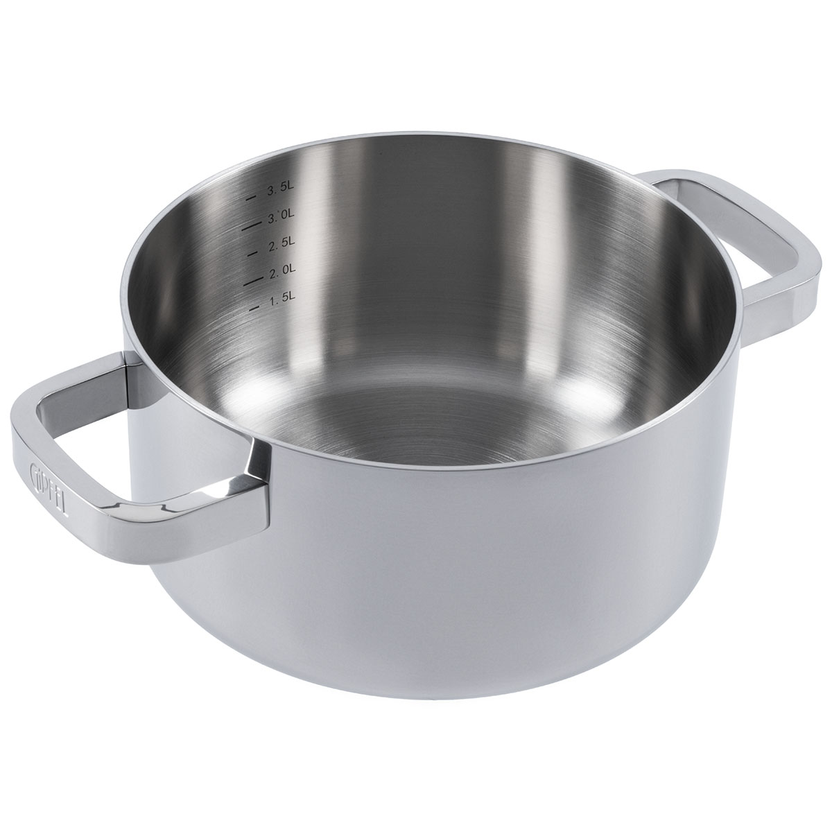Кастрюля из нержавеющей стали Gipfel Aventus 1397 22 см/3,5 л фото