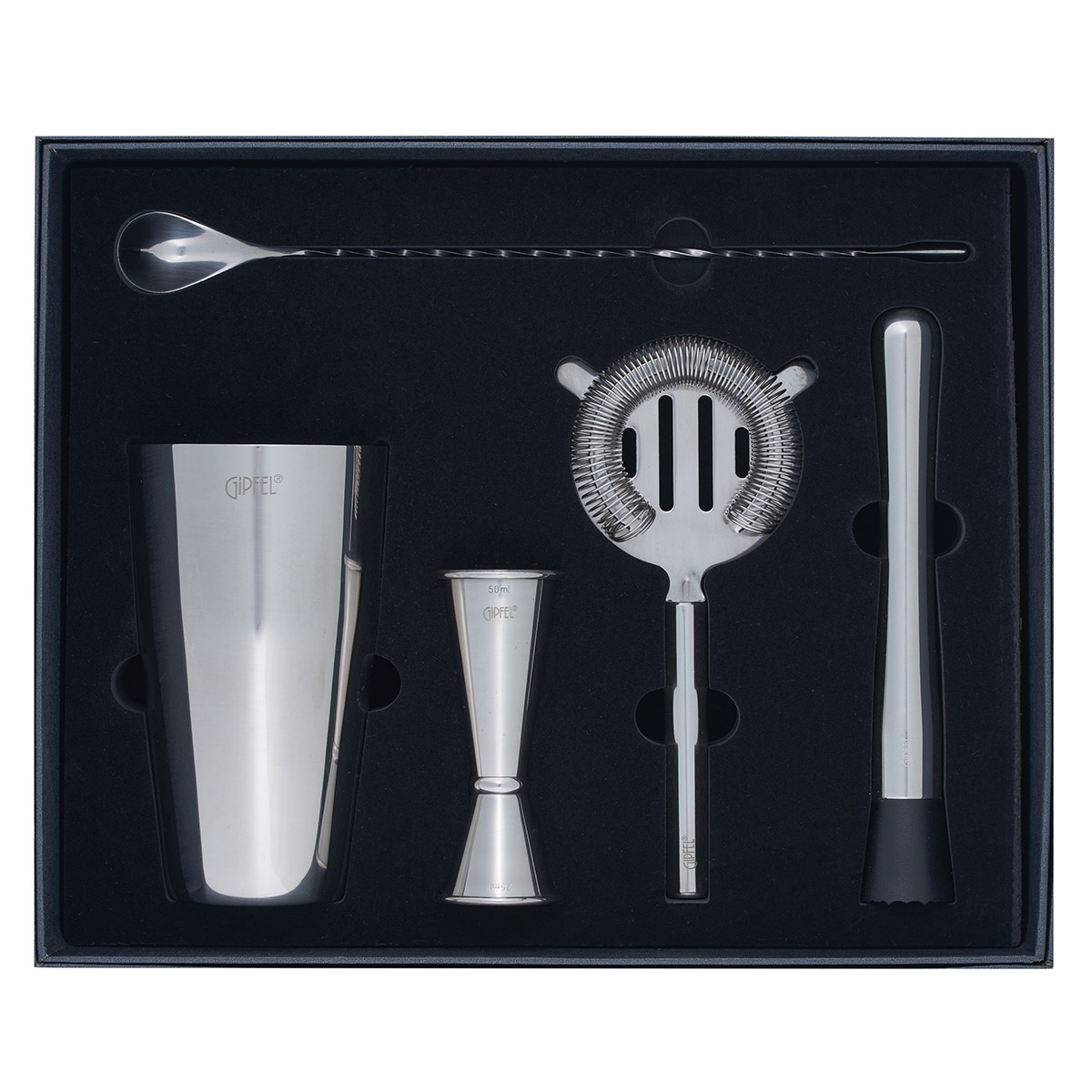 Набор бармена Gipfel Boston 51188 5 предметов фото