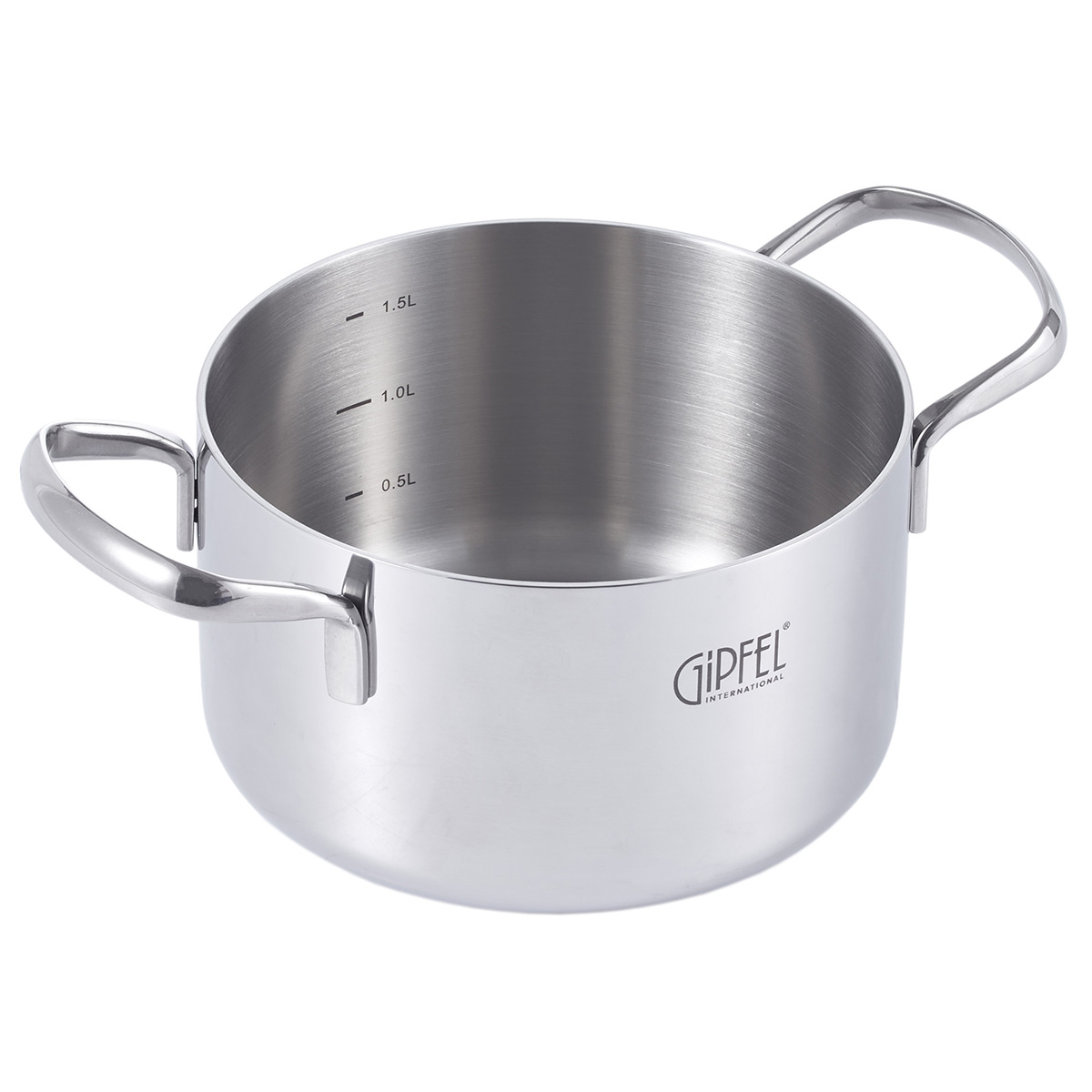 Кастрюля из нержавеющей стали Gipfel Galaxy 51967 16 см/1,9 л фото