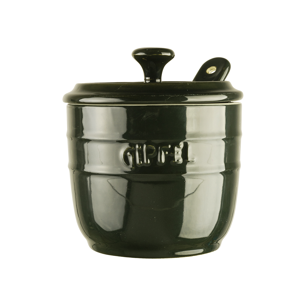 Сахарница с ложкой керамическая Gipfel Majolica 3916 0,25 л фото