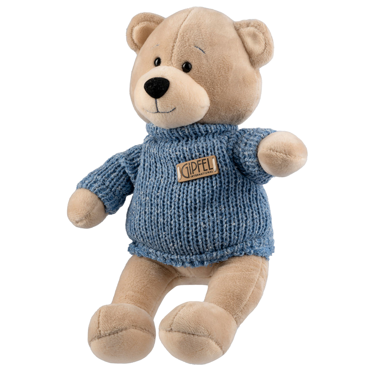 Мягкая игрушка Gipfel Мишка в синем свитере 52120 21 см фото