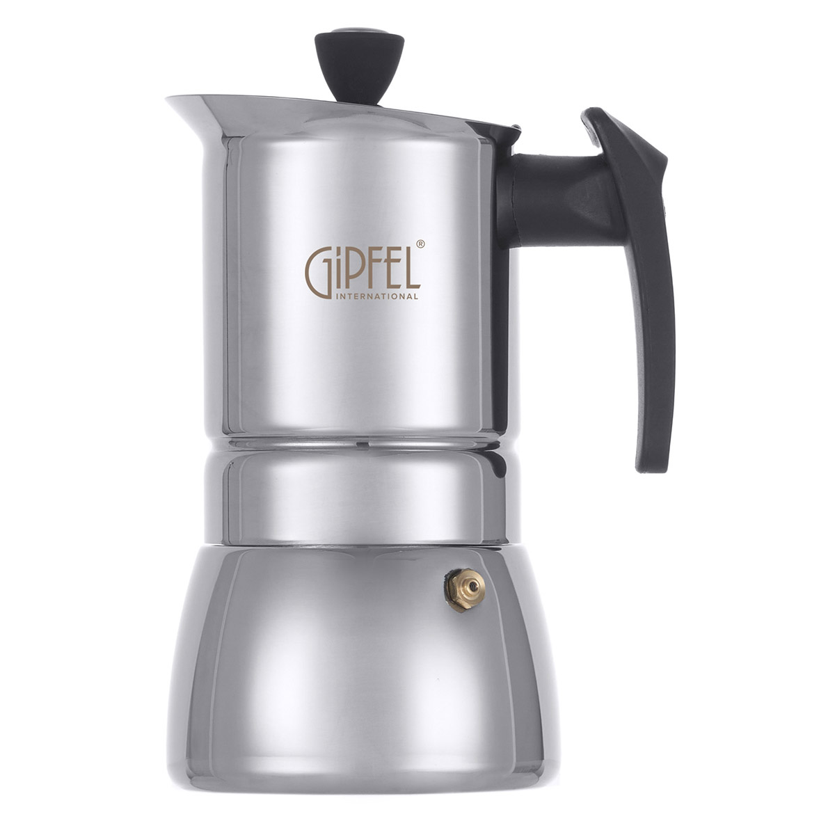 картинка 5329 GIPFEL Гейзерная кофеварка VALS 14,2х20,0см/300мл на 6 чашек от магазина Gipfel
