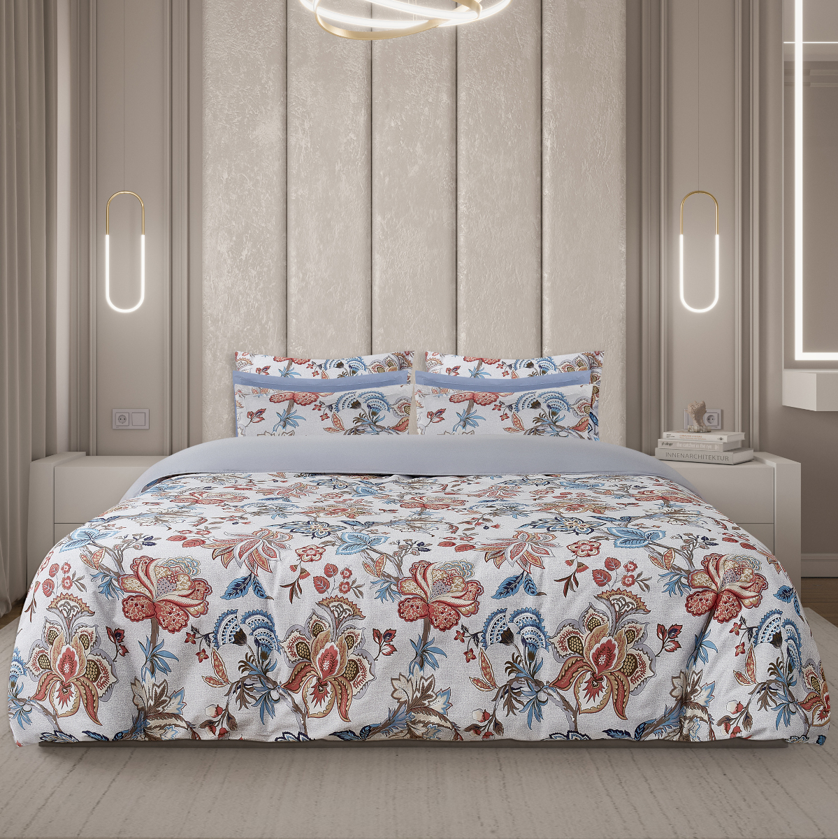 Комплект постельного белья двуспальный евро Gipfel Amanda 42733 фото